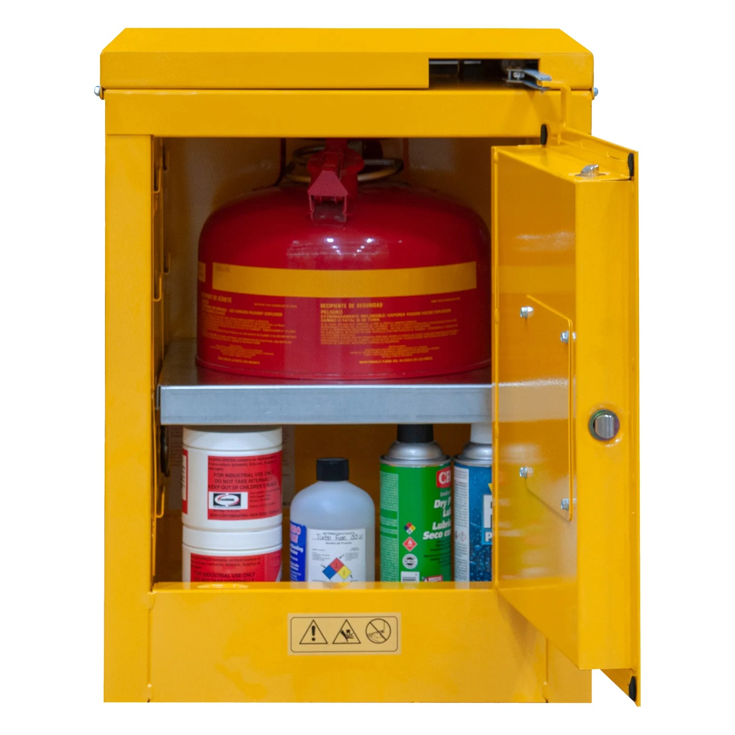 Flammable Storage, 4 Gallon, Self Close