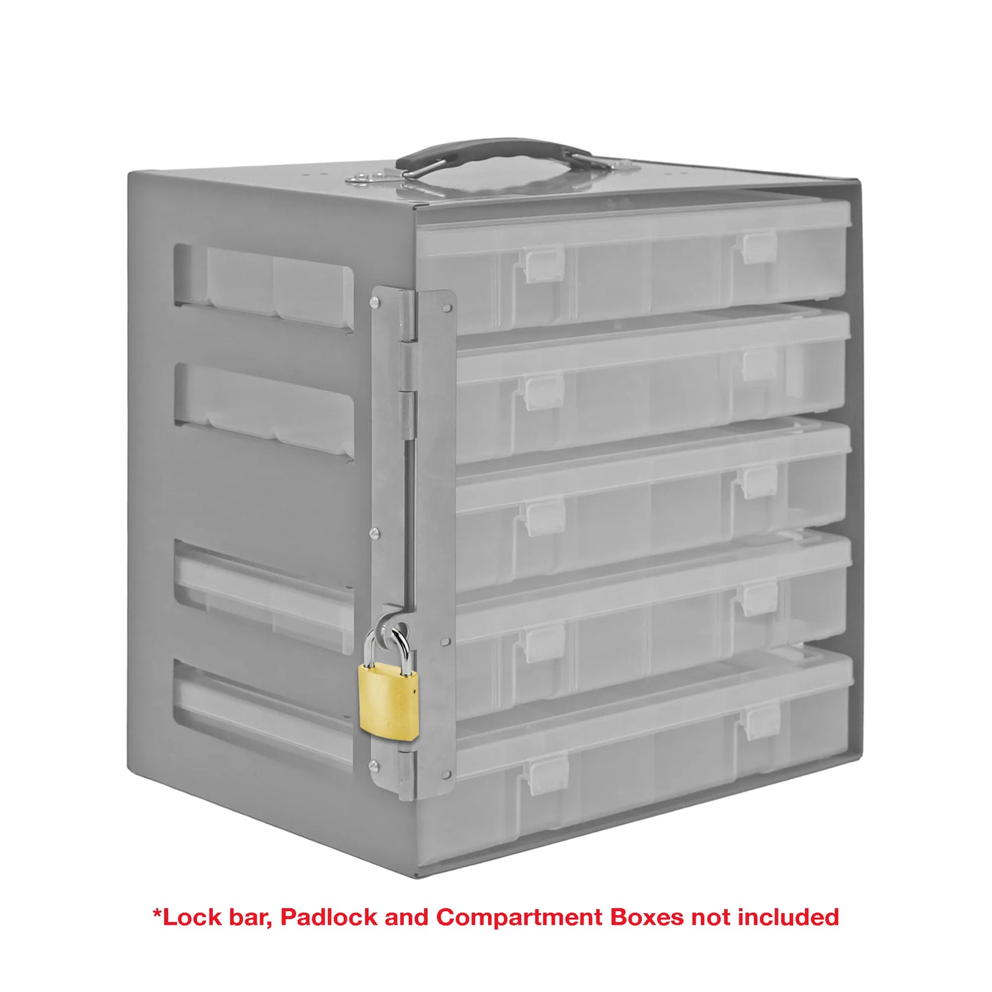 Rack For Plastic Compartment Boxes