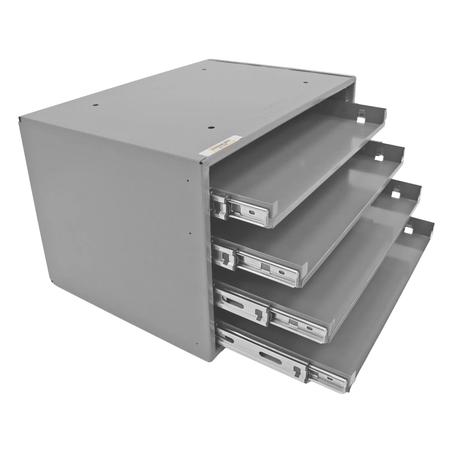 Small Bearing Slide Rack, 4 Compartments