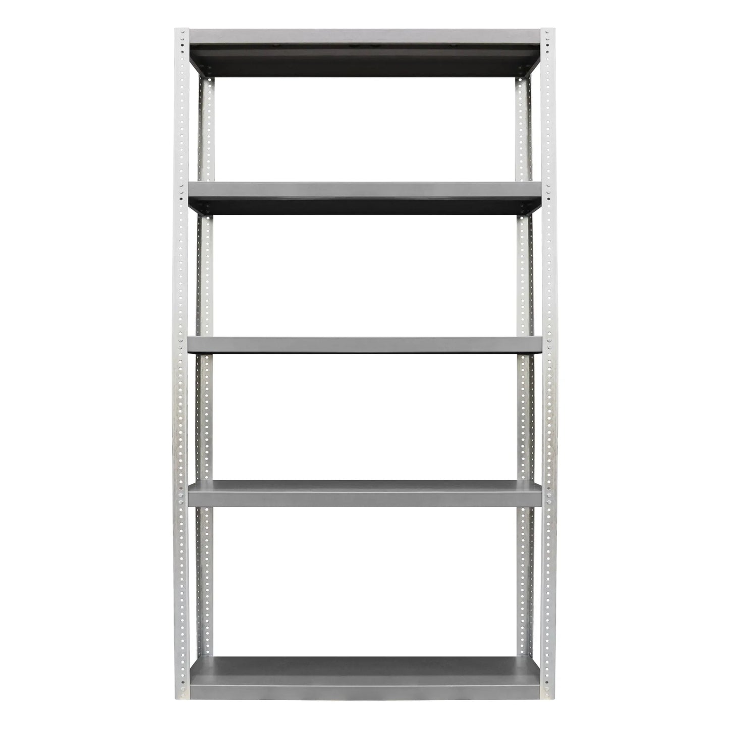 Heavy Duty Shelving, 5 Shelves, Gray