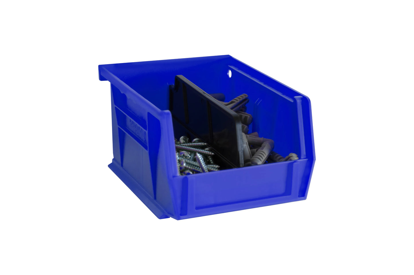Hook-On-Bin, 4 X 5 X 3, Blue