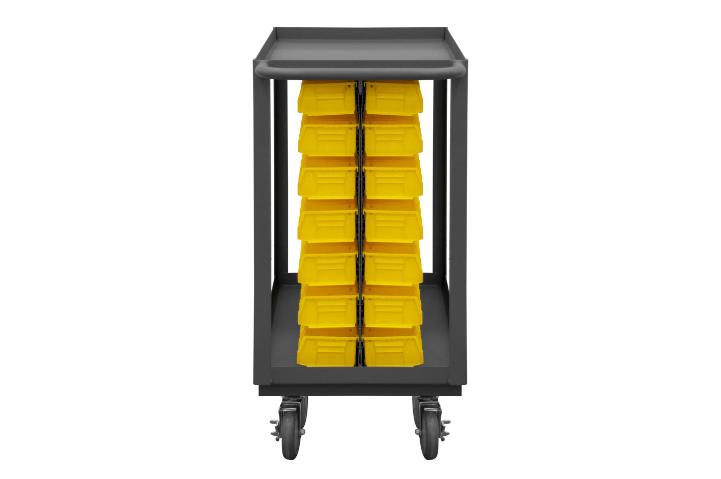 Stock Cart, 2 Shelves, 112 Bins