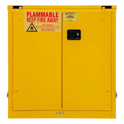 Flammable Storage, 30 Gallon, Self Close