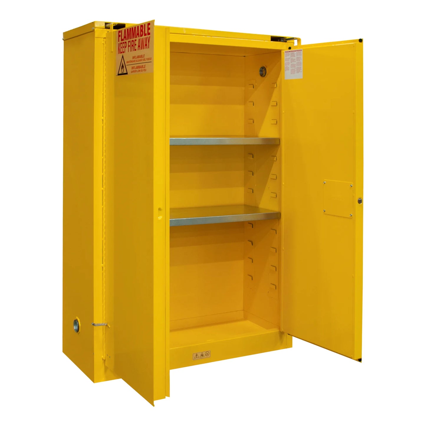 Flammable Storage, 45 Gallon, Self Close