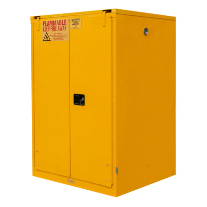 Flammable Storage, 60 Gallon, Self Close