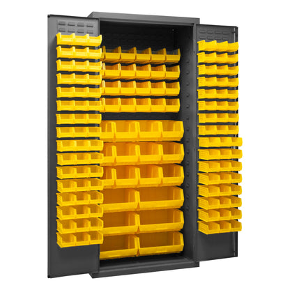 Cabinet, 138 Yellow Bins