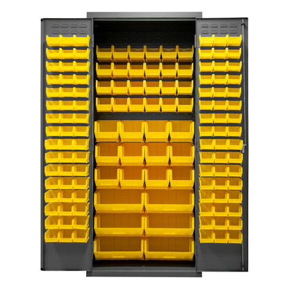 Cabinet, 138 Yellow Bins