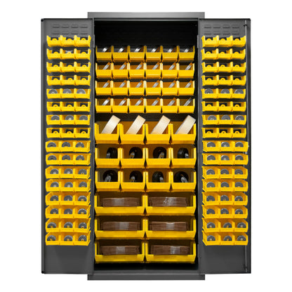 Cabinet, 138 Yellow Bins
