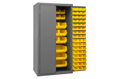 Cabinet, 126 Yellow Bins