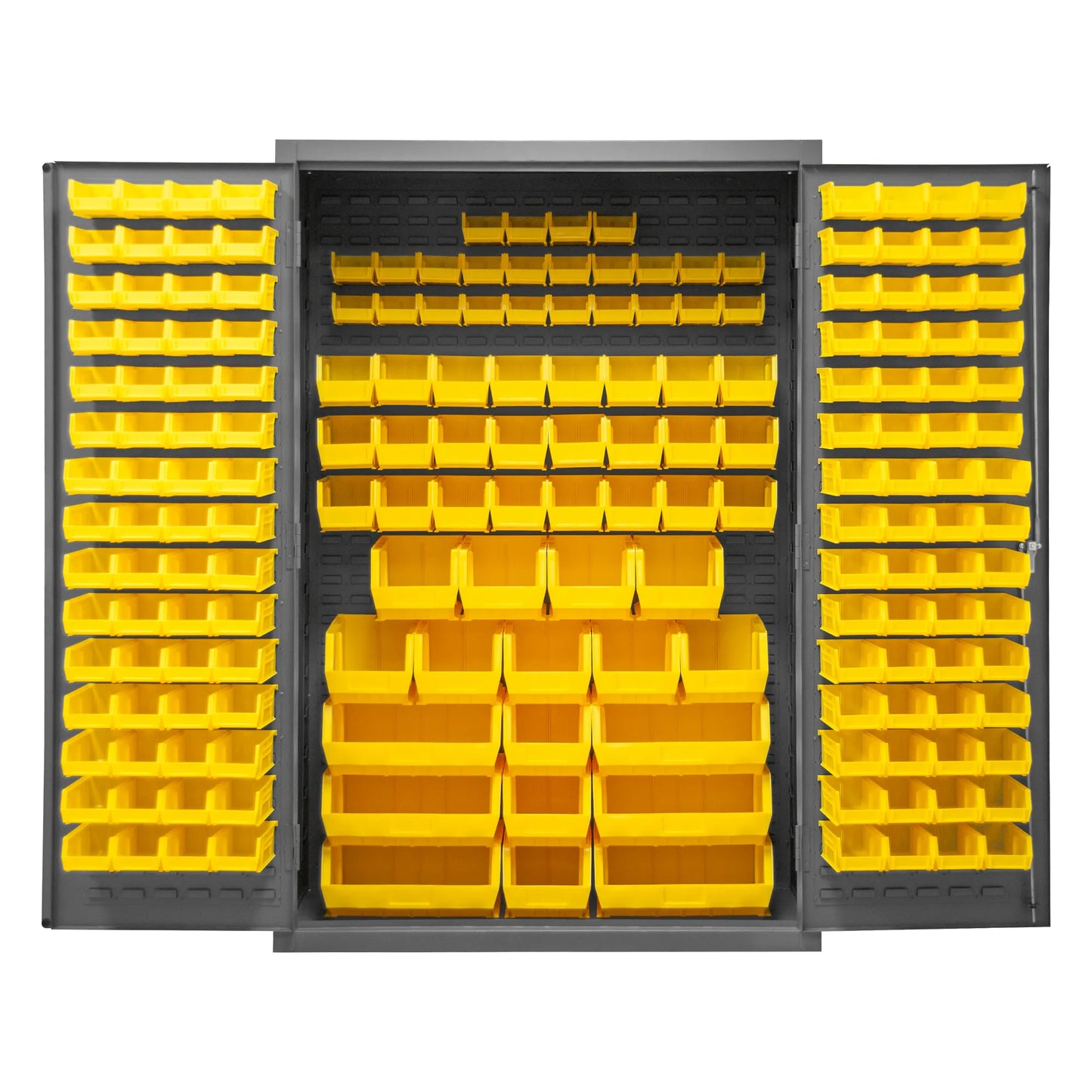 Cabinet, 186 Yellow Bins