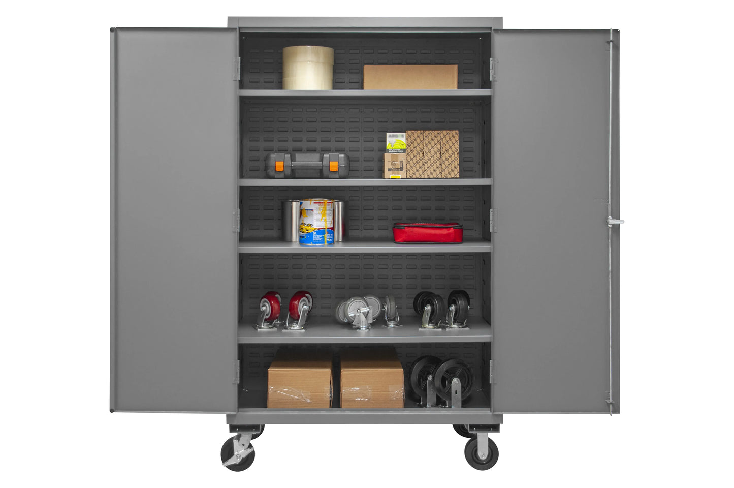 Mobile Cabinet, 4 Shelves