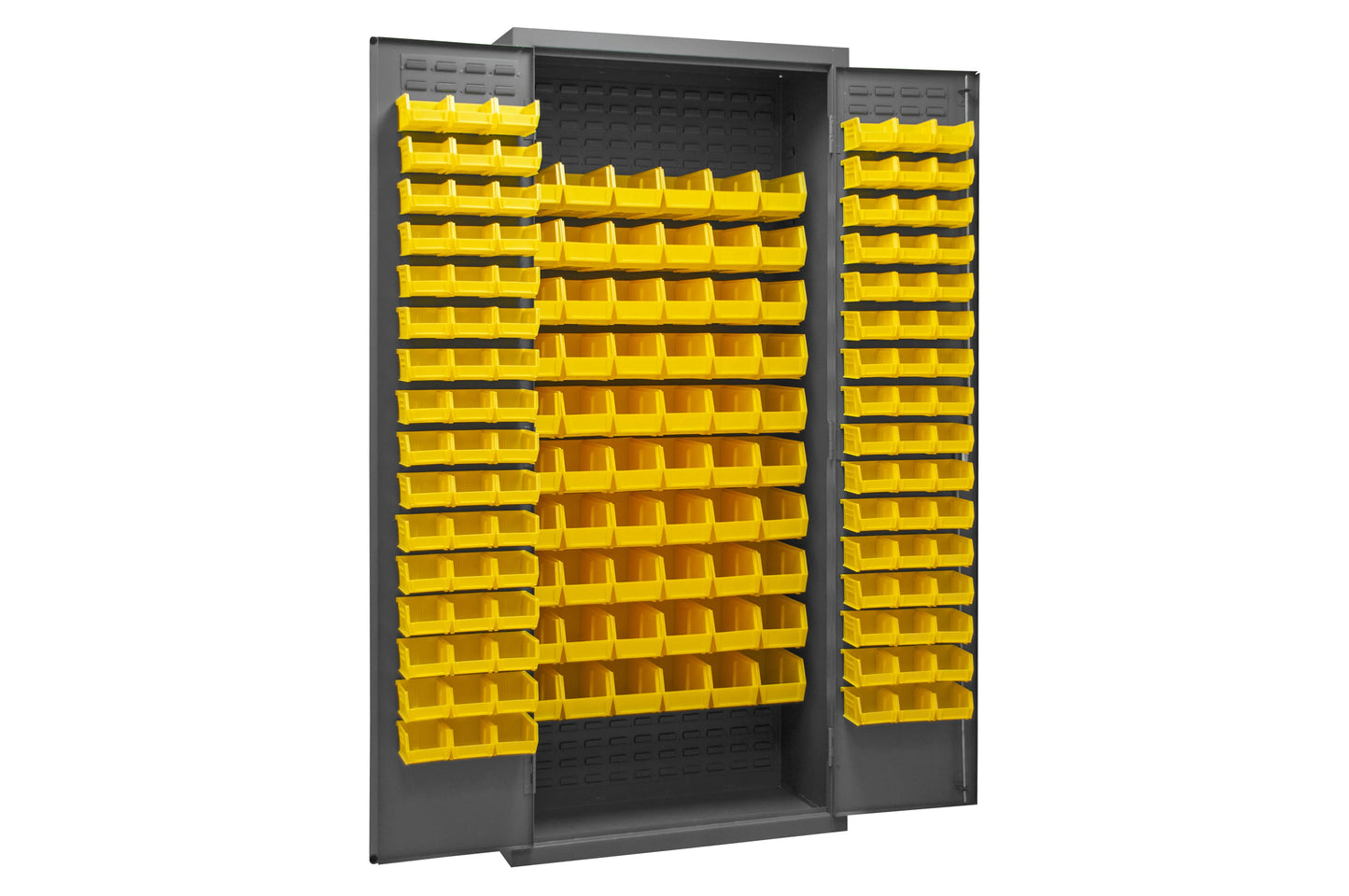Cabinet, 156 Yellow Bins