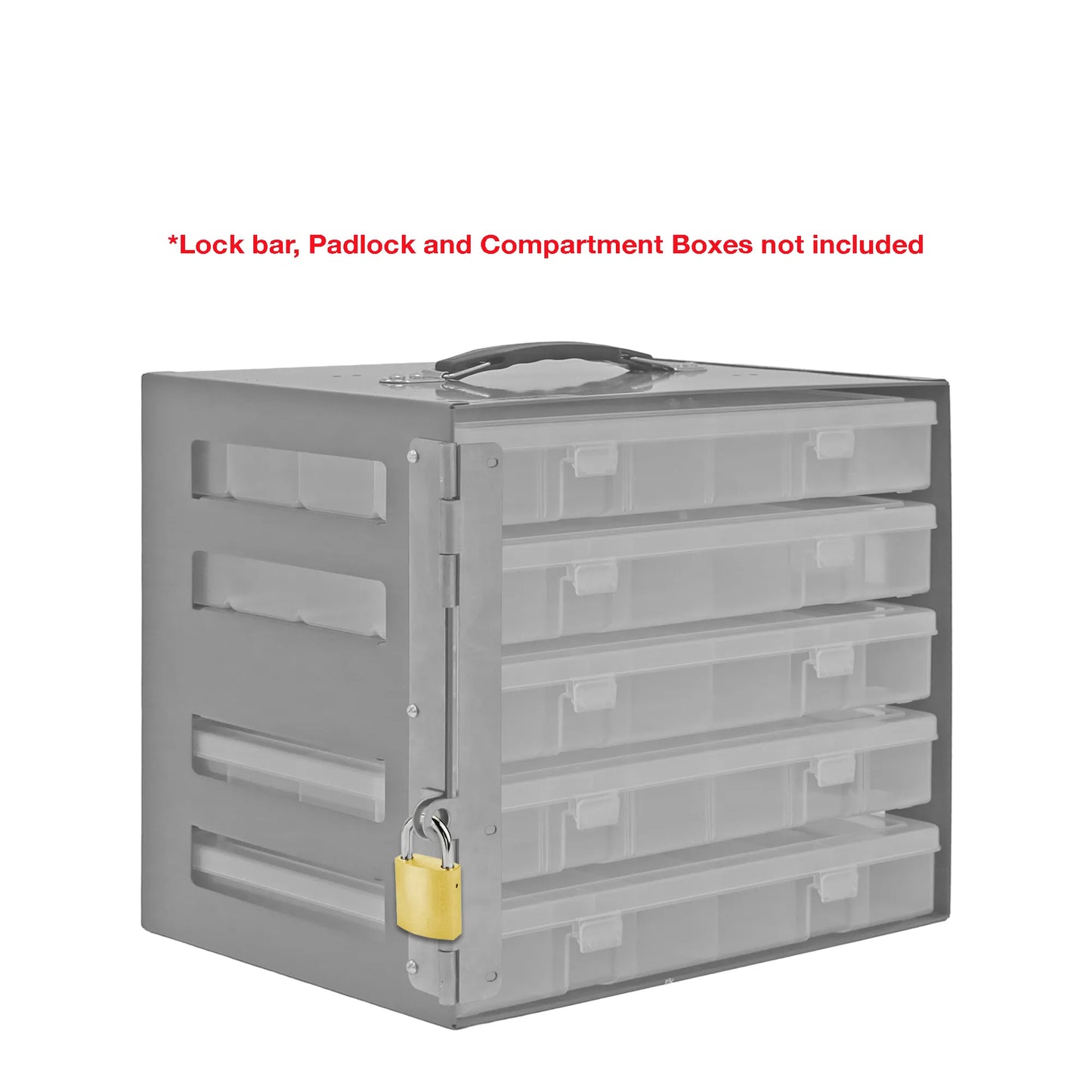 Rack For Plastic Compartment Boxes