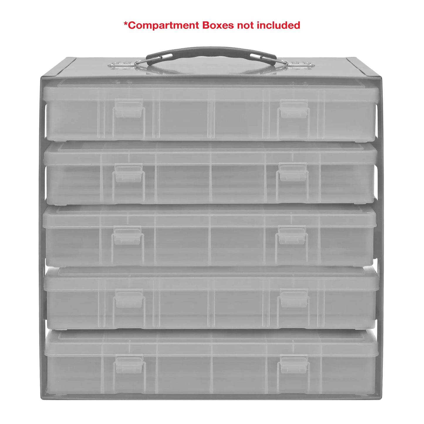 Rack For Plastic Compartment Boxes