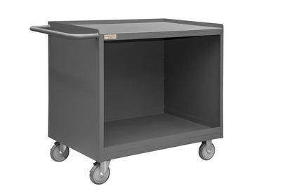 Mobile Bench Cabinet, Steel Top, No Door
