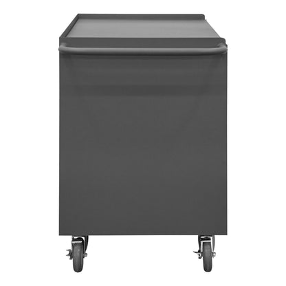 Mobile Bench Cabinet, 4 Drawer, No Doors