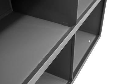 4 Opening Bin, Gray