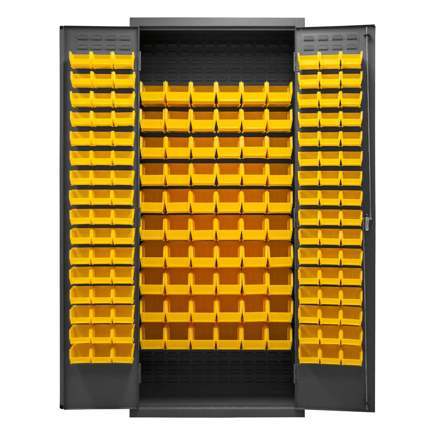Cabinet, 156 Yellow Bins