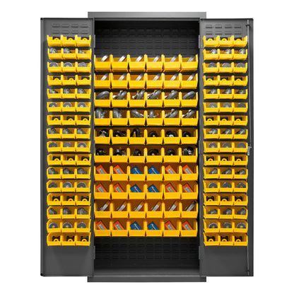 Cabinet, 156 Yellow Bins