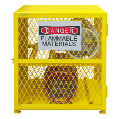 Horizontal Gas Cylinder Cabinet, Cap. 4