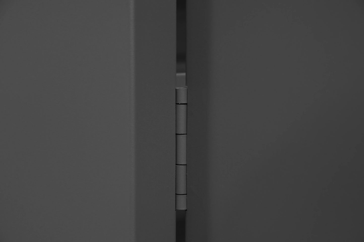 Cabinet, 4 Shelves, Gray