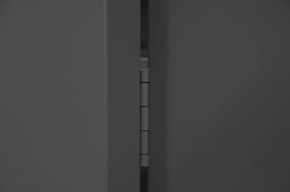 Cabinet, 4 Shelves, Gray