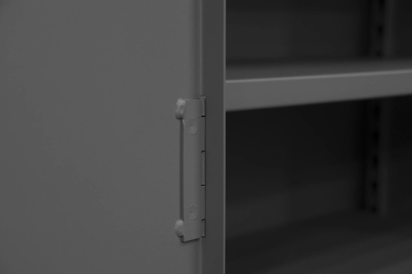 Cabinet, 4 Shelves, Gray