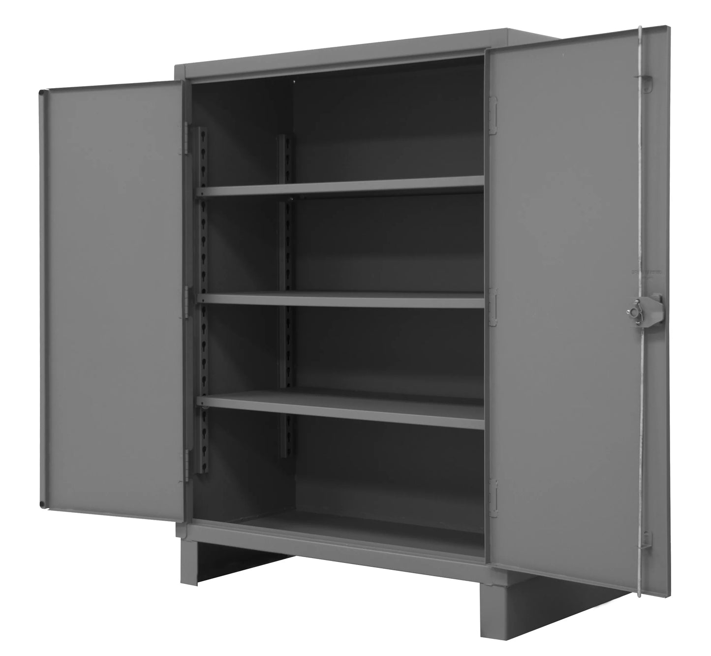 Cabinet, 3 Shelves, Gray