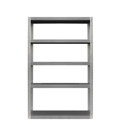 Heavy Duty Shelving, 5 Shelves, Gray