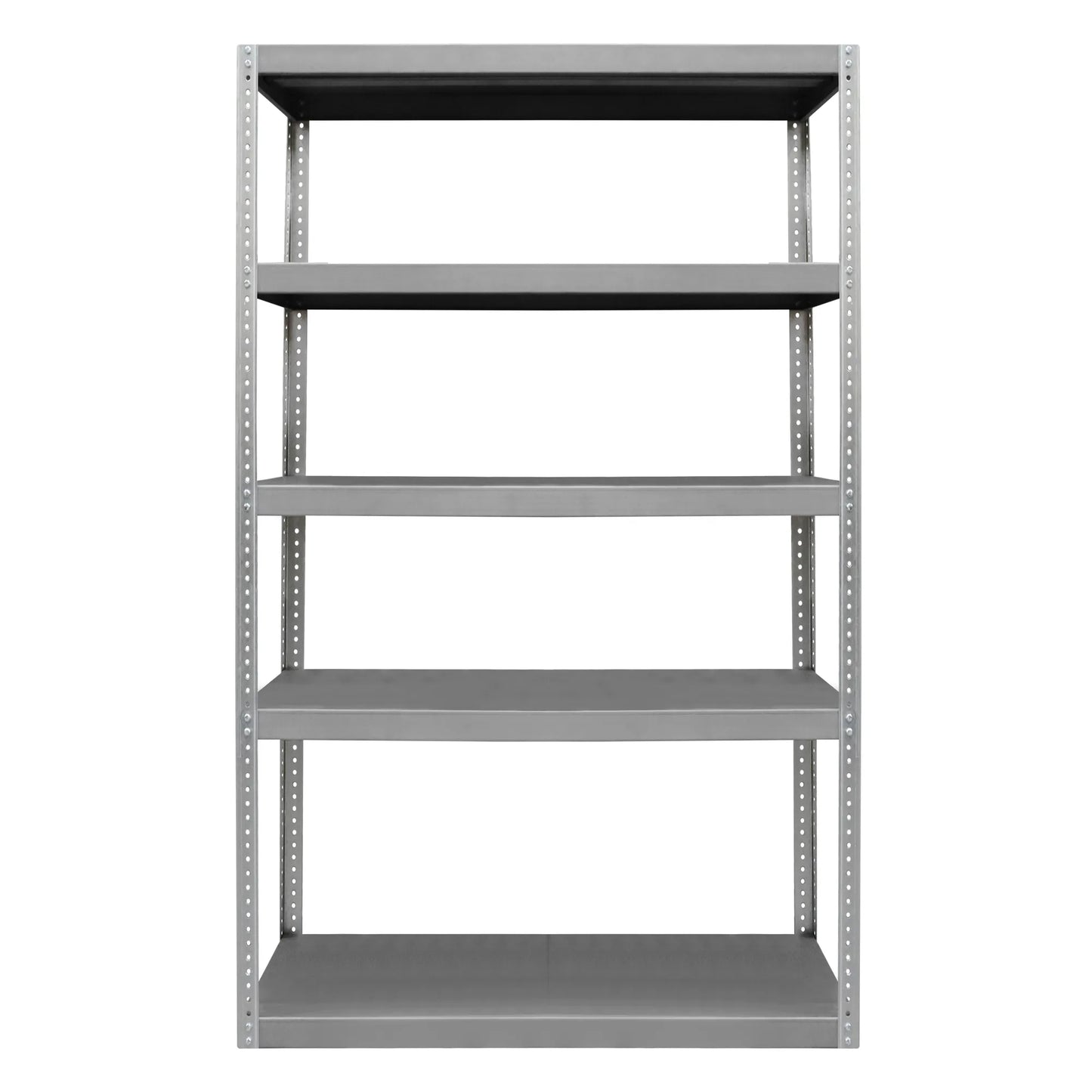 Heavy Duty Shelving, 5 Shelves, Gray