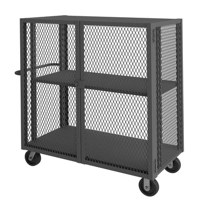 Security Mesh Truck, 2 Shelves, 24 x 48