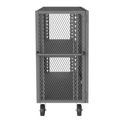 Security Mesh Truck, 2 Shelves, 24 x 48
