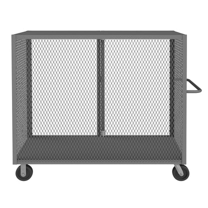Cage Truck, Low Deck And Pad Lock