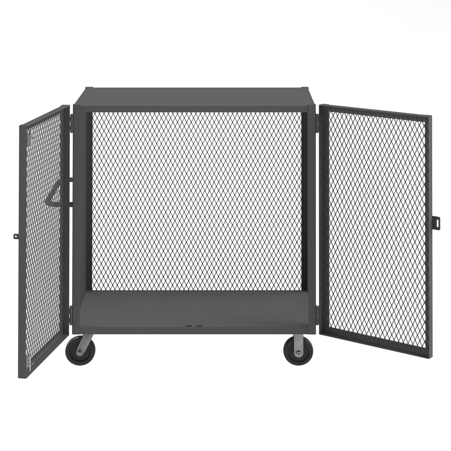 Cage Truck, Low Deck And Pad Lock