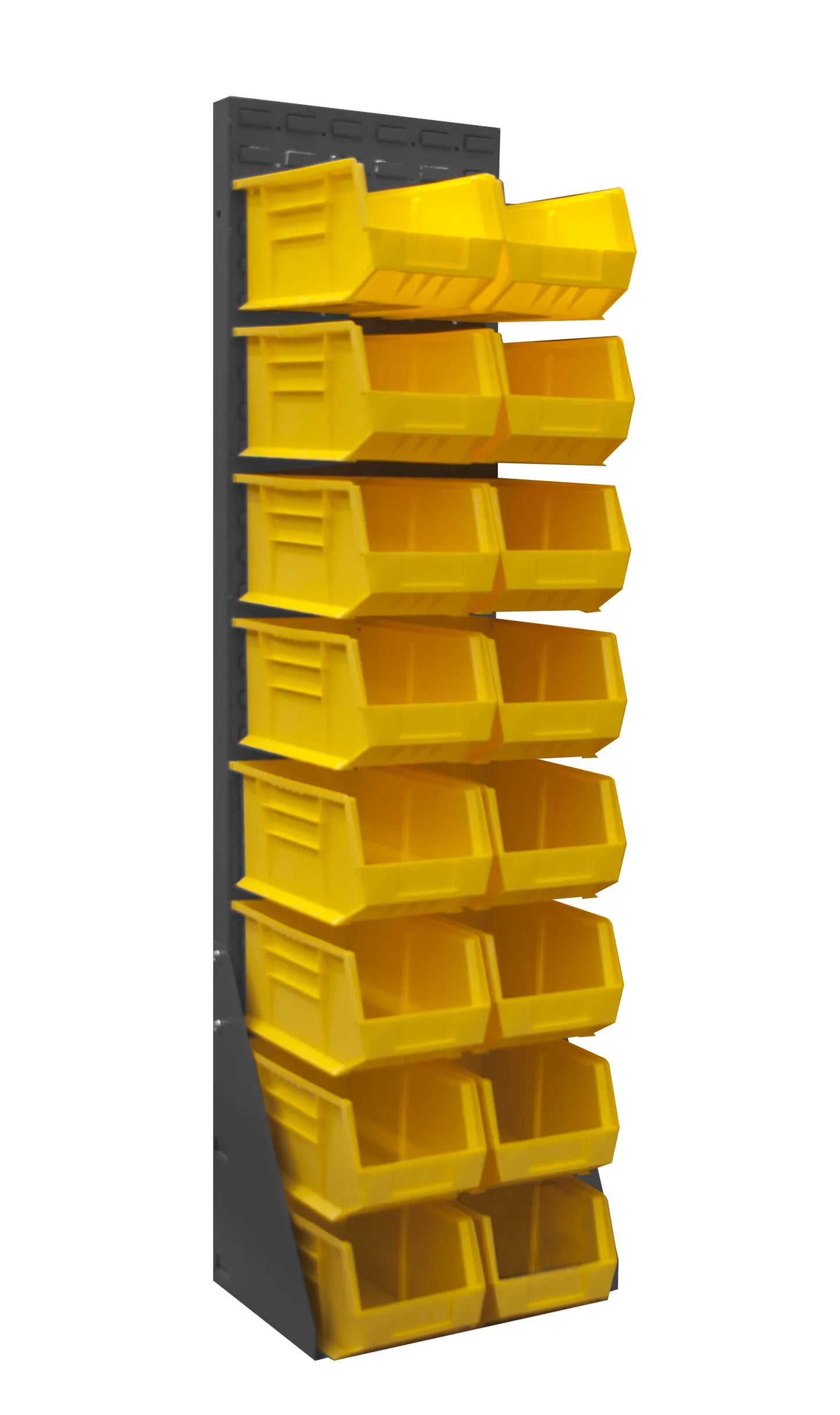Free Standing, Louvered Panel Rack