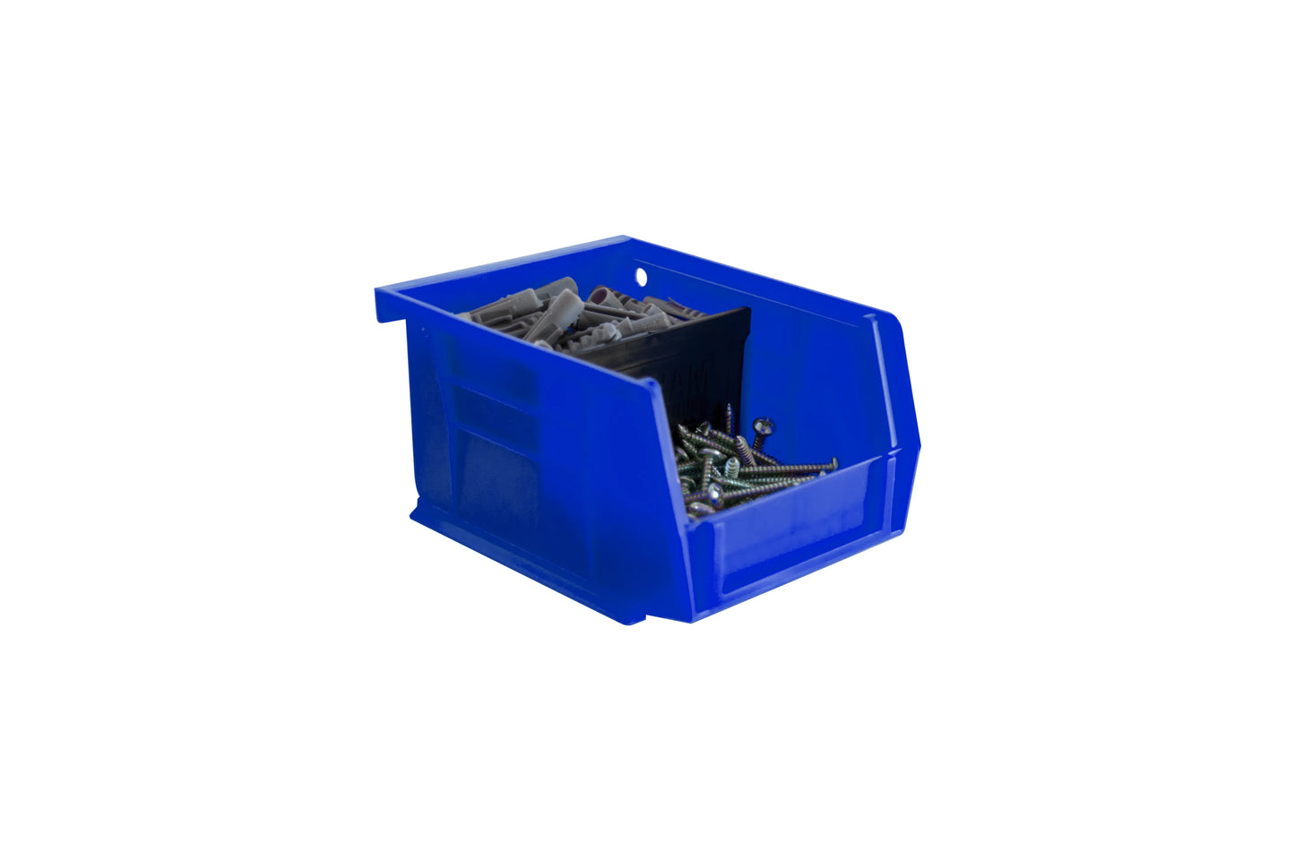 Hook-On-Bin, 4 X 5 X 3, Blue