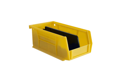 Hook-On-Bin, 4 X 7 X 3, Yellow