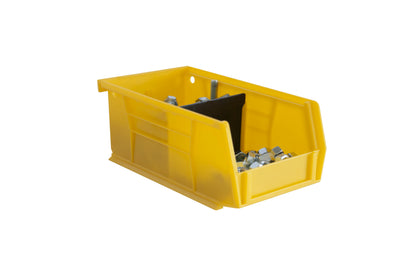 Hook-On-Bin, 4 X 7 X 3, Yellow