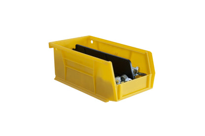 Hook-On-Bin, 4 X 7 X 3, Yellow