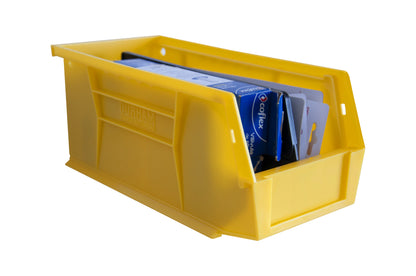 Hook-On-Bin, 6 X 11 X 5, Yellow