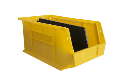 Hook-On-Bin, 8 X 15 X 7, Yellow