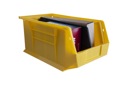 Hook-On-Bin, 8 X 15 X 7, Yellow