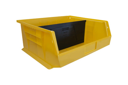 Hook-On-Bin, 16 X 15 X 7, Yellow