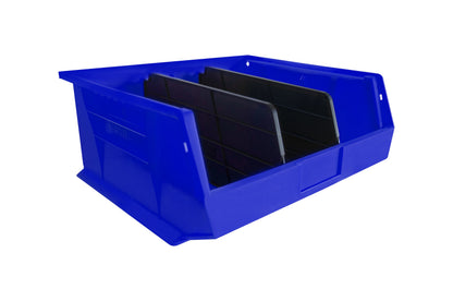 Hook-On-Bin, 16 X 15 X 7, Blue