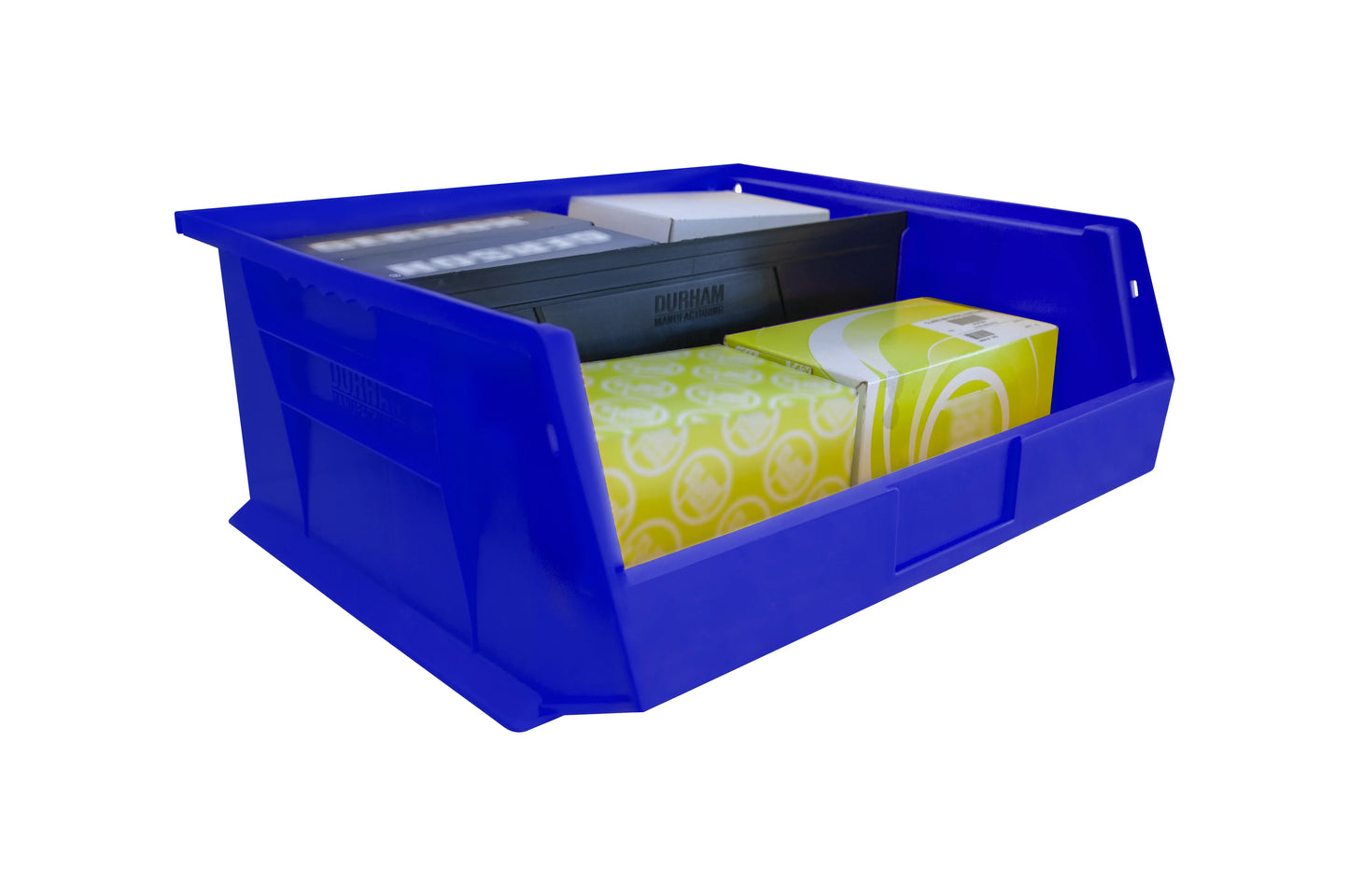 Hook-On-Bin, 16 X 15 X 7, Blue