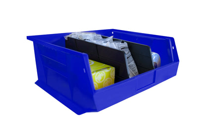 Hook-On-Bin, 16 X 15 X 7, Blue