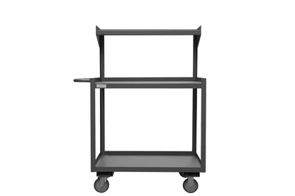 Portable Shop Desk, 3 Shelf, 2 Drawer
