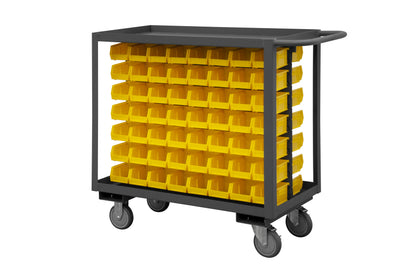 Stock Cart, 2 Shelves, 112 Bins