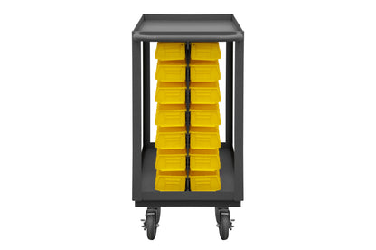 Stock Cart, 2 Shelves, 112 Bins