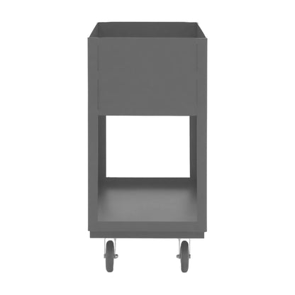 Stock Cart, 2 Shelves, High Lip, 18 x 30
